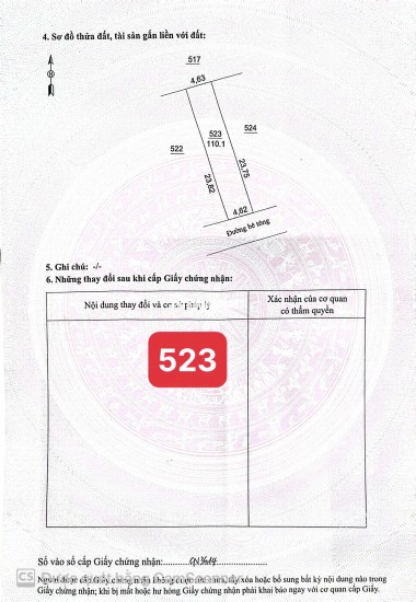Bán đất đối diện trường Mầm Non Hợp Thành - TP Hòa Bình - 2 mặt tiền 110m2  5xx